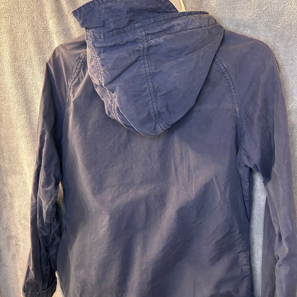 Penfield Womens XS Full Zip Utility Strength Lightweight Navy Blue Hooded Jacket - Picture 13 of 16